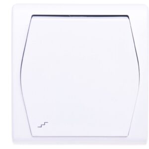 Hermes2 Łącznik schodowy biały IP44 ŁNT-2 1003-00 - obrazek 1