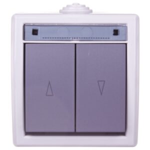 AQUANT Łącznik żaluzjowy IP55 szary ŁNT-8 1208-10 - obrazek 1