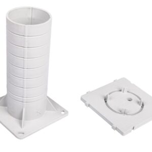 Puszka do dociepleń 120x120x200mm MDZ KB - obrazek 1
