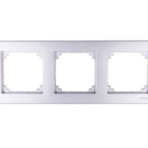 Merten M-Plan Ramka potrójna aluminium MTN486360 - obrazek 1