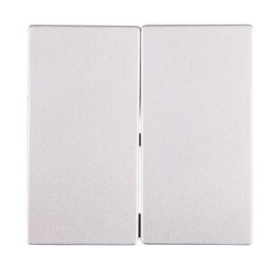 Merten System M Klawisz podwójny aluminium MTN433560 - obrazek 1