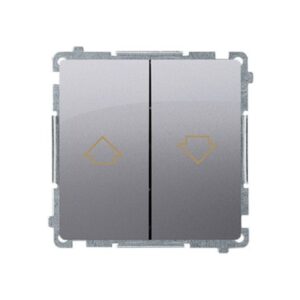 Simon Basic Przycisk żaluzjowy stal inox BMZ1.01/21 - obrazek 1