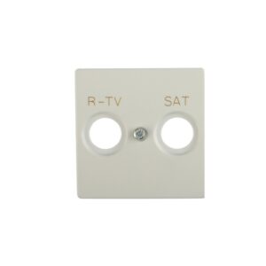 Simon 82 Pokrywa gniazda RTV-SAT biała 82097-30 - obrazek 1