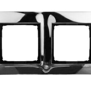 Simon 54 Premium Ramka podwójna metalowa chrom DR2/63 - obrazek 1