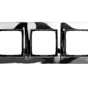 Simon 54 Premium Ramka potrójna metalowa ciemna stal DR3/67 - obrazek 1