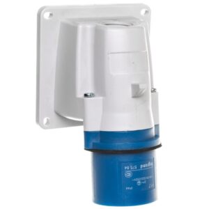Wtyczka odbiornikowa 3P 16A 230V niebieska IP44 P17 057584 - obrazek 1