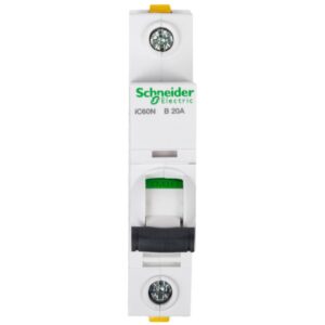Wyłącznik nadprądowy 1P B 20A 6kA AC iC60N-B20 A9F03120 - obrazek 1