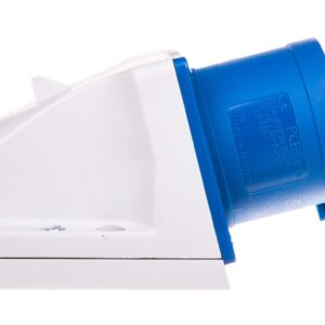 Wtyczka odbiornikowa 32A 3P 230V niebieska IP44 523-6 - obrazek 1
