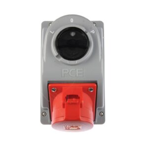 Gniazdo stałe z wyłącznikiem L-0-P 32A 5P 400V IP44 COMBO-POL 960625401W - obrazek 1