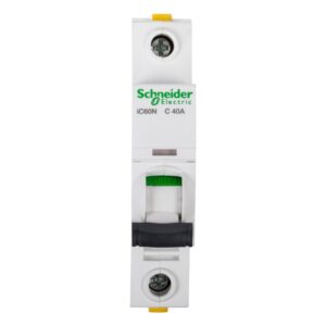 Wyłącznik nadprądowy 1P C 40A 6kA AC iC60N-C40 A9F04140 - obrazek 1