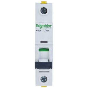 Wyłącznik nadprądowy 1P C 63A 6kA AC iC60N-C63 A9F04163 - obrazek 1