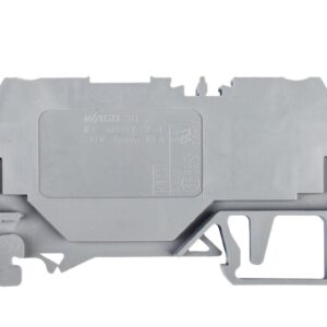 Złączka szynowa 2-przewodowa 4mm2 szara 281-916 - obrazek 1