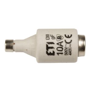 Wkładka bezpiecznikowa 10A DII gF / BiWts 500V AC/440V DC E27 002312104 - obrazek 1