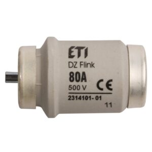 Wkładka bezpiecznikowa 80A DIV gF 500V E40 002314101 - obrazek 1