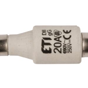 Wkładka bezpiecznikowa 20A DII gG / BiWtz 690V AC/250V DC E27 002312440 - obrazek 1