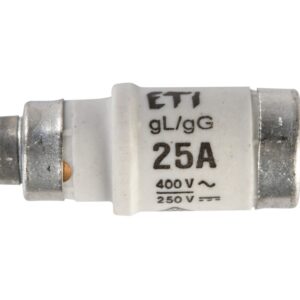 Wkładka bezpiecznikowa D02 25A gG 400V AC/250V DC E18 002212002 - obrazek 1