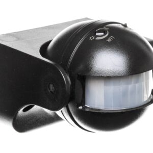 Czujnik ruchu 1200W 165st.ALER JQ-30-B IP44 czarny 00461 - obrazek 1