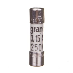 Wkładka bezpiecznikowa cylindryczna 5x20mm 3,15A F 250V 010230 - obrazek 1