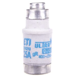 Wkładka bezpiecznikowa D02 25A gR 400V AC/250V DC D02UQ25A 004312002 - obrazek 1