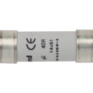 Wkładka bezpiecznikowa cylindryczna 14x51mm 40A gL 500V HPC 014340 - obrazek 1