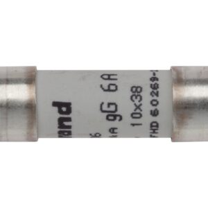 Wkładka bezpiecznikowa cylindryczna 10x38mm 6A gL 500V HPC 013306 - obrazek 1