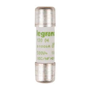 Wkładka bezpiecznikowa cylindryczna 10x38mm 4A aM 400V HPC 013004 - obrazek 1