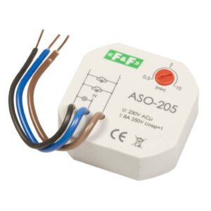 Automat schodowy do puszki fi60 10A 0,5-10min 230V AC ASO-205 - obrazek 1