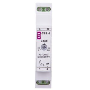 Automat schodowy 16A 1Z 0,3-15min 230V AC ESS-1 02470029 - obrazek 1