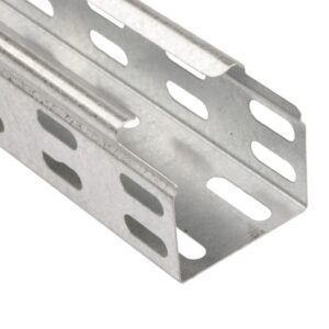 Korytko kablowe perforowane 50x42 grubość 0,5mm KGR/KPR50H42/3 140205 /3m/ - obrazek 1