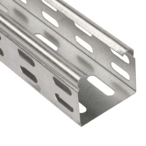 Korytko kablowe perforowane 50x42 grubość 0,5mm KGR/KPR50H42/2 140105 /2m/ - obrazek 1