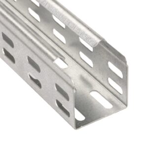 Korytko kablowe perforowane 50x50 grubość 1,0mm KGJ/KCJ/KPJ50H50/3 150605 /3m/ - obrazek 1