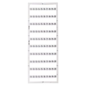 Oznaczniki Mini-WSB 10x 11-20 biały 248-503 /5szt./ - obrazek 1