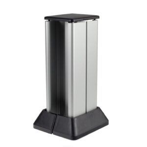 Simon Connect Minikolumna ALC dwustronna 8xK45 anodyzowane aluminium ALC322/8/14 - obrazek 1