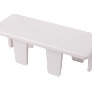 Końcówka kanału WDK 50x20 HE20050RW biała 6154557 /10 szt./ - obrazek 1