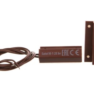Kontaktron boczny z 2 rezystorami 1,1kOhm w konfiguracji 2EOL/NC (brązowy) K-1 2E BR - obrazek 1