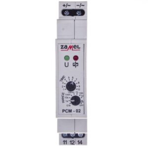 Przekaźnik czasowy 1P 16A 0,1sek-10dni 24V AC/DC PCM-02/24V EXT10000076 - obrazek 1