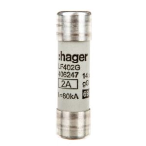 Wkładka bezpiecznikowa BiWtz cylindryczna 14x51mm 2A gG LF402G - obrazek 1