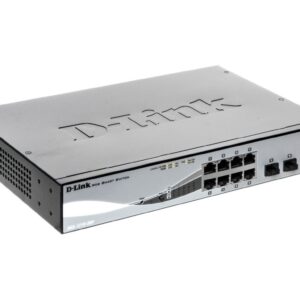 Switch PoE GigaBit, 8 porty GB, 8xPoE, 2xSFP 45W zarządzalny 240VAC DGS-1210-08P - obrazek 1