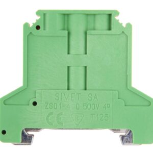 Złączka szynowa ochronna 4mm2 zielono-żółta ZSO1-4.0 14313319 - obrazek 1