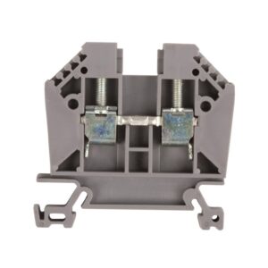 Złączka szynowa 2-przewodowa 6mm2 szara EURO 6/35 43401 - obrazek 1