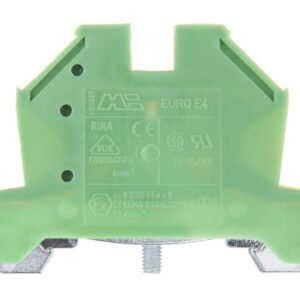 Złączka szynowa ochronna 4mm2 zielono-żółta 2,5/4 43454 - obrazek 1