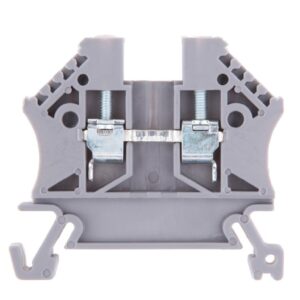 Złączka szynowa 2-przewodowa 2,5mm2 szara EURO 43408 - obrazek 1