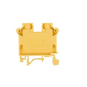 Złączka szynowa 2-przewodowa 6mm2 żółta NOWA ZSG 1-6.0Nz 11421314 - obrazek 1