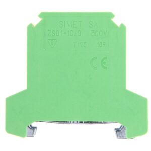 Złączka szynowa ochronna 10mm2 zielono-żółta ZSO 1-10.0 14503319 - obrazek 1