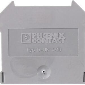 Ścianka końcowa szara D-UK 4/10 3003020 - obrazek 1