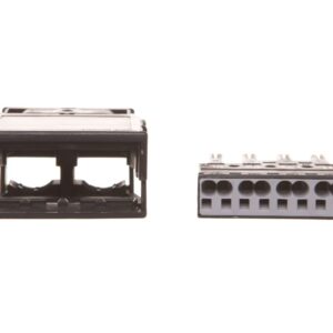 Wtyk z obudową 4P 400V 25A czarne 770-114 WINSTA /25szt./ - obrazek 1