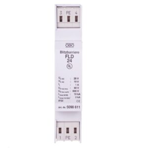 Ogranicznik przepięć dla systemów dwużyłowych 19VAC/28VDC 5kA 10kV FLD 24 5098611 - obrazek 1