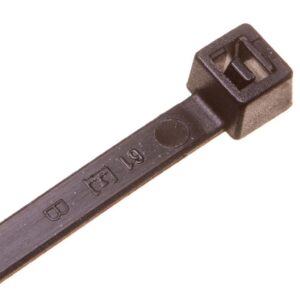 Opaska kablowa 160x4,5 czarna UV BMN1648E /100szt./ - obrazek 1