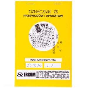 Znaki samoprzylepne ZS D20/L1 E04ZP-02030402700 - obrazek 1