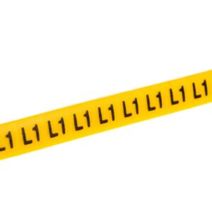 Oznacznik do złączek EZ-5/L1 żółty R34RR-02050306700 /100szt./ - obrazek 1